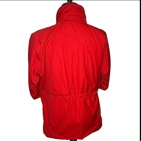 VTG Woolrich Thinsulate Wool Lined Weather Resistant Ski Coat Size L Red WPL USA - Picture 2 of 15